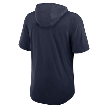 Denver Broncos Lockup Tri-Blend Hoodie T-Shirt - Navy | Nike cheap