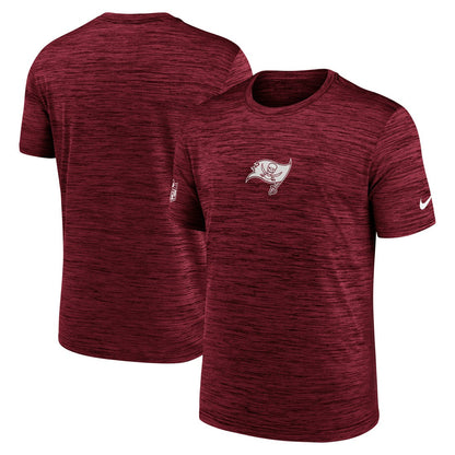 Tampa Bay Buccaneers Sideline Velocity Dri-FIT T-Shirt - Red | Nike outlet