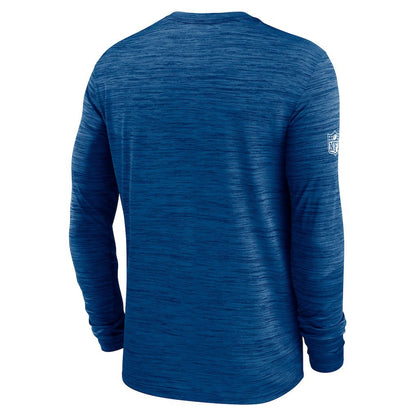 Indianapolis Colts Sideline Velocity Performance Long Sleeve T-Shirt - Royal | Nike outlet
