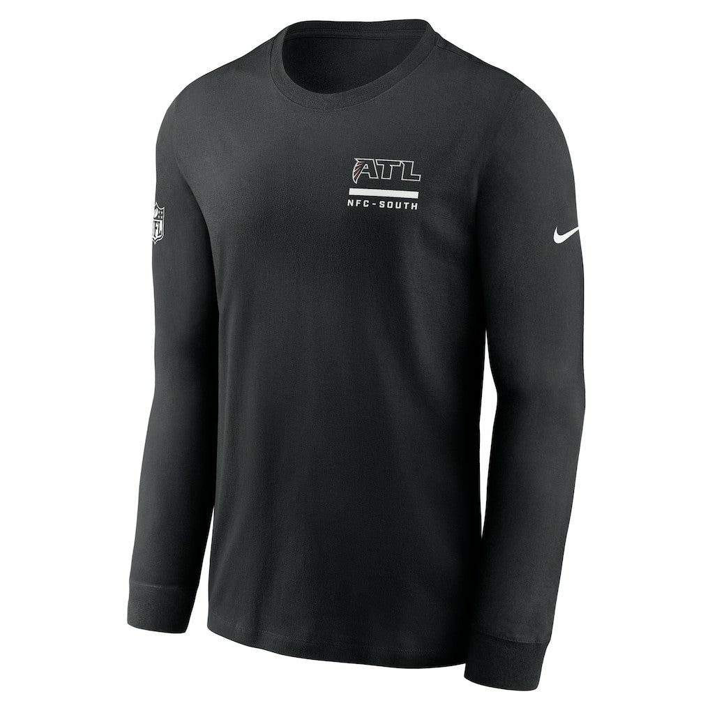 Atlanta Falcons Sideline Dri-FIT Long Sleeve T-Shirt - Black | Nike sale