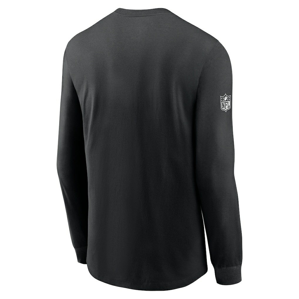 Atlanta Falcons Sideline Dri-FIT Long Sleeve T-Shirt - Black | Nike sale