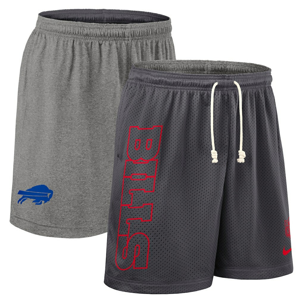 Buffalo Bills Sideline Reversible Dri-FIT Shorts - Gray | Nike cheap