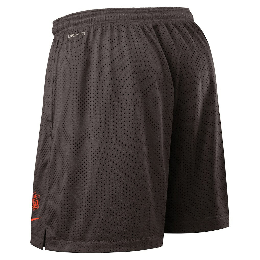 Cleveland Browns Sideline Reversible Dri-FIT Shorts - Brown | Nike online