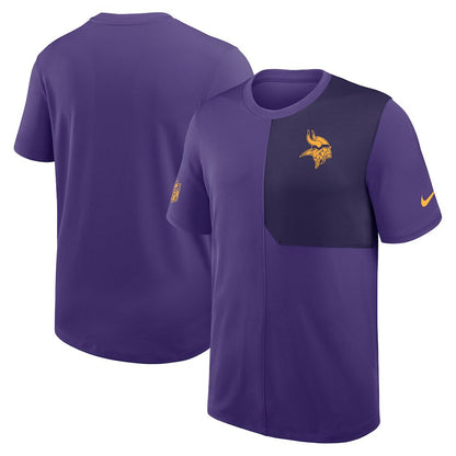 Minnesota Vikings Sideline UV Dri-Fit Coach Shirt - Purple | Nike cheap