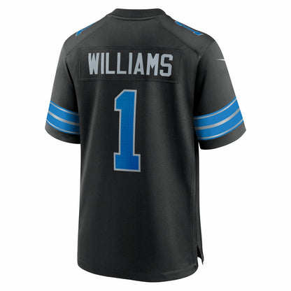 Jameson Williams Detroit Lions Alternate Game Player Jersey - Black | Nike on sale