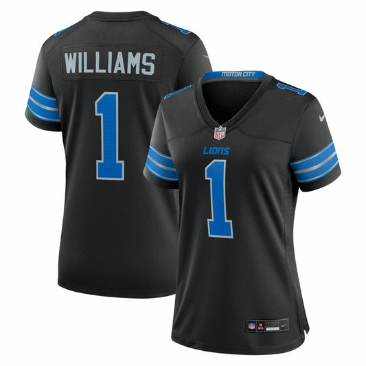 Jameson Williams Detroit Lions Women's 2nd Alternate Game Player Jersey - Black | Nike sale