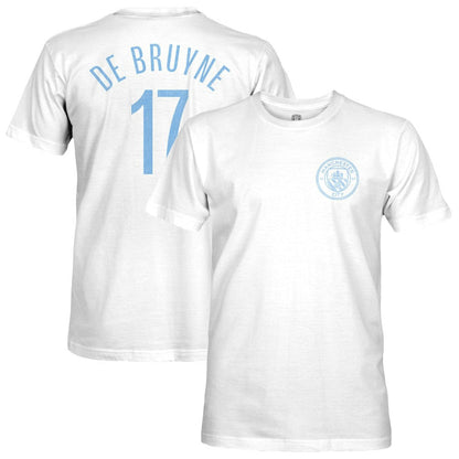 Kevin De Bruyne Manchester City 1863FC Player T-Shirt - White outlet