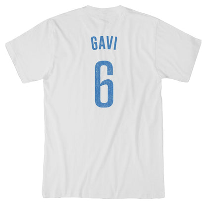 Gavi Barcelona 1863FC Player T-Shirt - White outlet