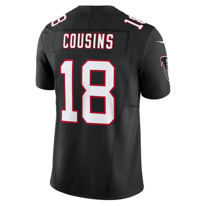 Kirk Cousins Atlanta Falcons Vapor F.U.S.E. Limited Jersey - Black | Nike outlet