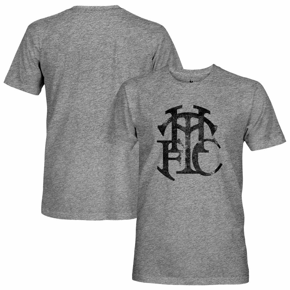Tottenham Hotspur 1863FC Retro Word Vintage Tri-Blend T-Shirt - Heather Gray outlet