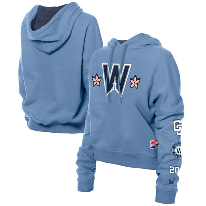 Washington Nationals Women's 2025 City Connect Pullover Hoodie - Blue | New Era