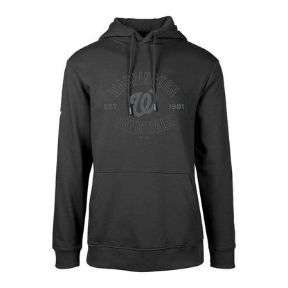 Washington Nationals Levelwear Podium Abyssal Pullover Hoodie - Black
