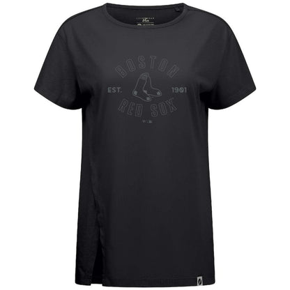 Boston Red Sox Levelwear Women's Influx Abyssal T-Shirt - Black