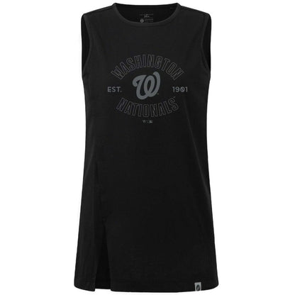 Washington Nationals Levelwear Women's Influx Abyssal Tank Top - Black