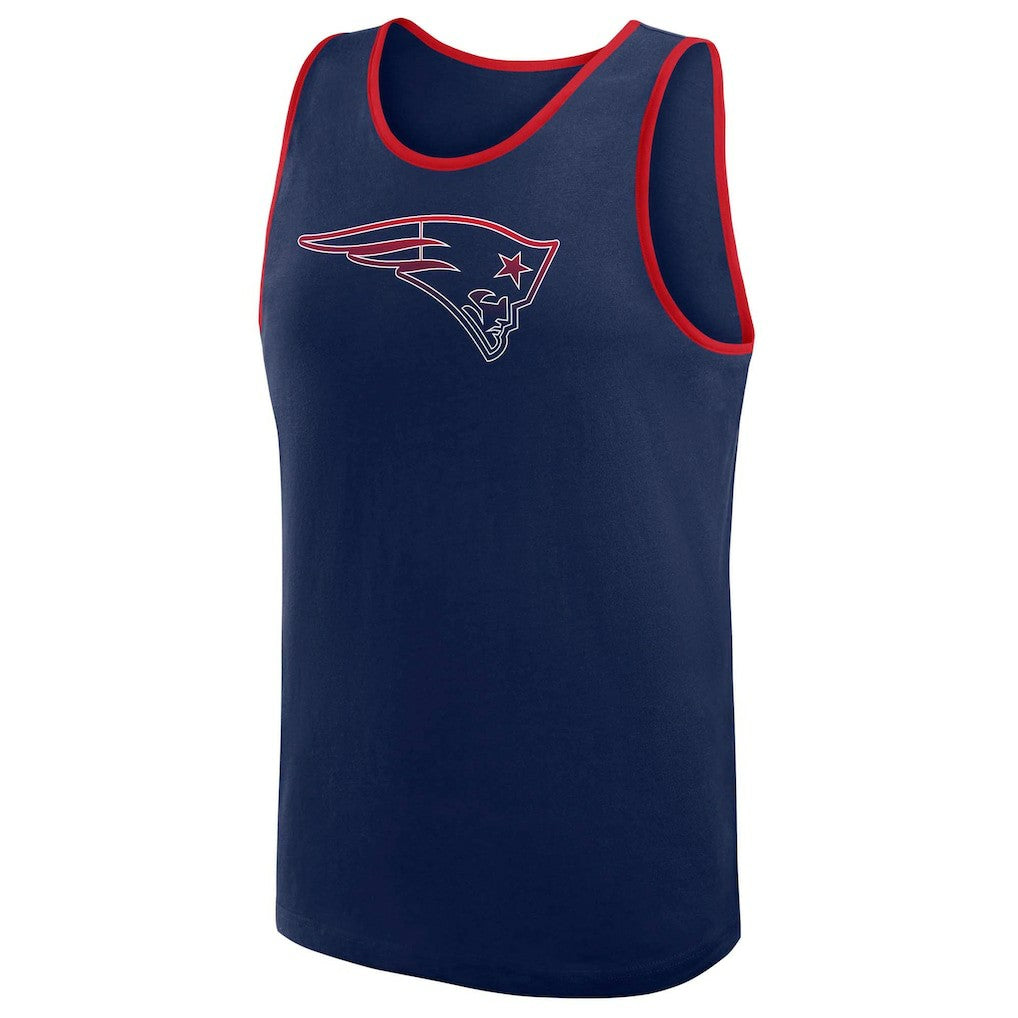 New England Patriots Logo Athletic Unmatched Success Tank Top - Navy outlet