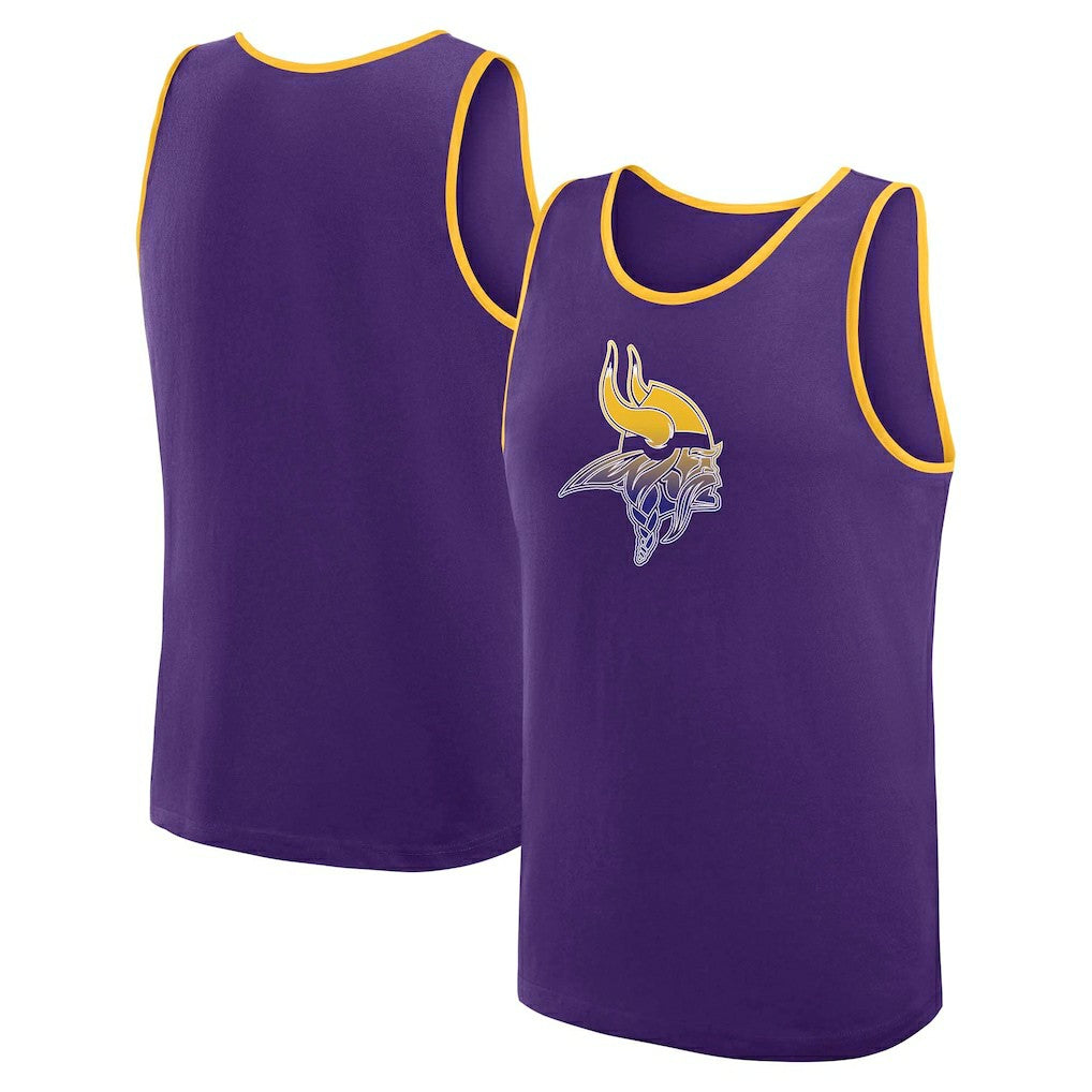 Minnesota Vikings Logo Athletic Unmatched Success Tank Top - Purple outlet