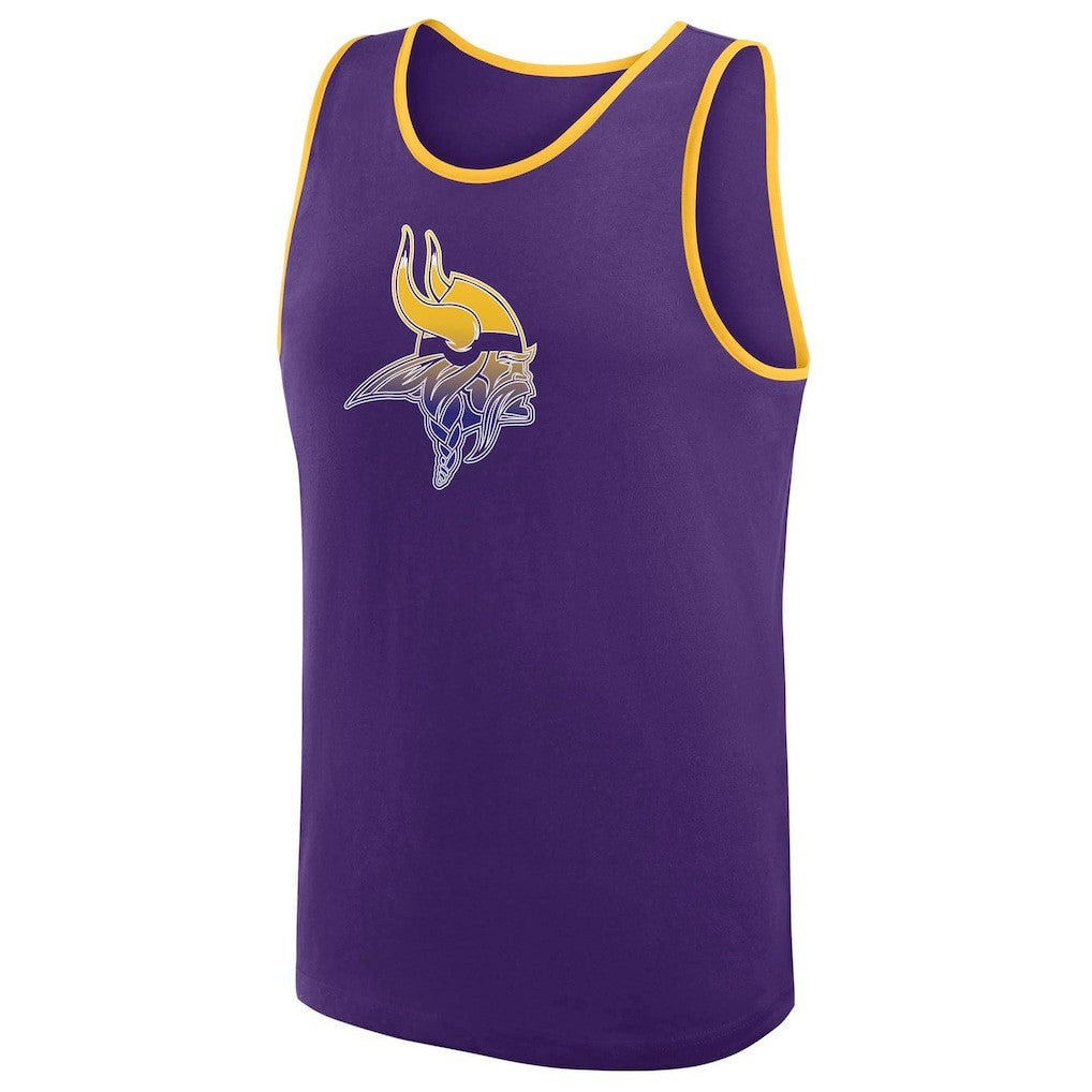 Minnesota Vikings Logo Athletic Unmatched Success Tank Top - Purple outlet