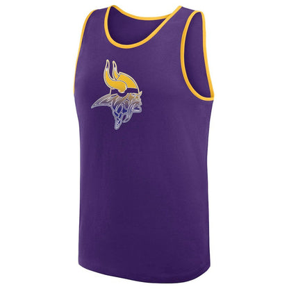 Minnesota Vikings Logo Athletic Unmatched Success Tank Top - Purple outlet