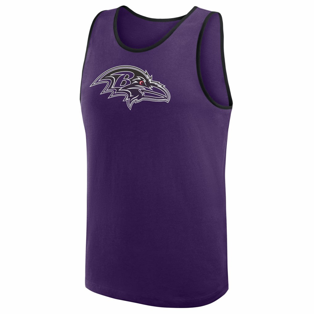 Baltimore Ravens Logo Athletic Unmatched Success Tank Top - Purple on sale