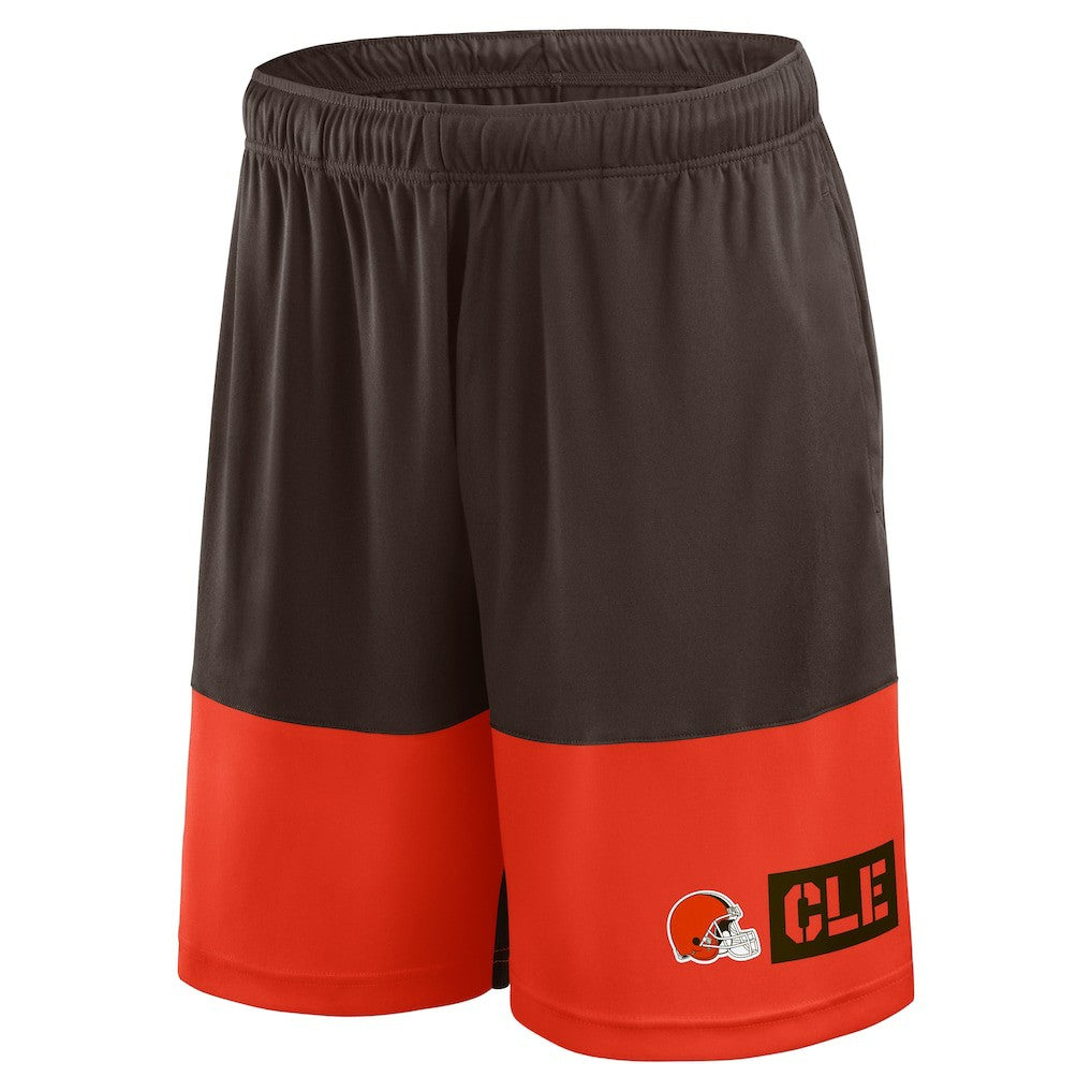 Cleveland Browns Logo Athletic Best of the Best Shorts - Brown outlet