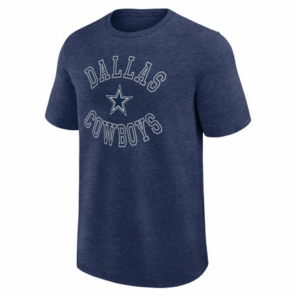 Dallas Cowboys Logo Athletic Success T-Shirt - Heather Navy on sale