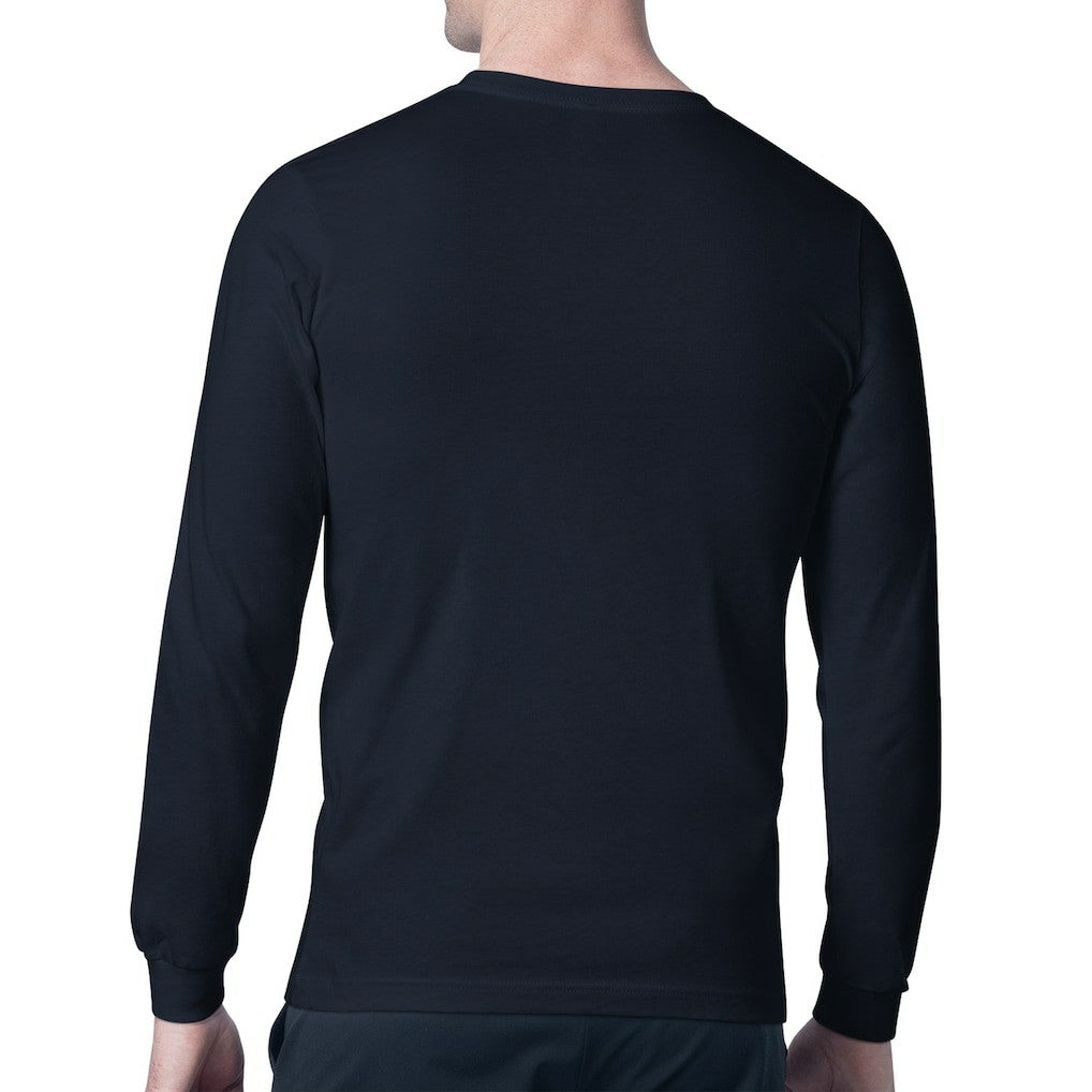 Chicago Bears Starter Shield Logo Long Sleeve T-Shirt - Navy outlet