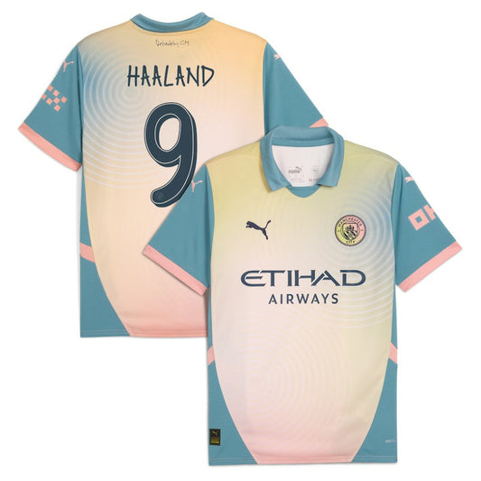 Erling Haaland Manchester City 2024/25 Fourth Replica Player Jersey - Blue | Puma shop