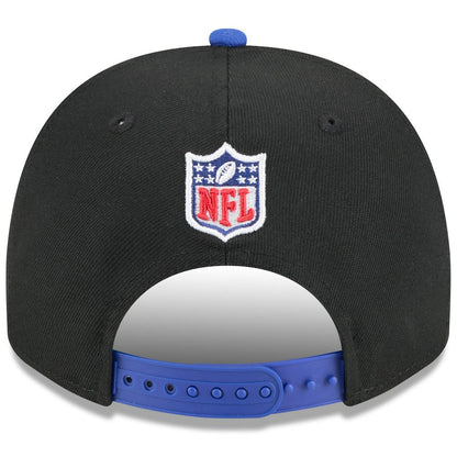 Buffalo Bills New Era 2025 NFL Draft A-Frame 9FIFTY Snapback Hat - Black/Royal online
