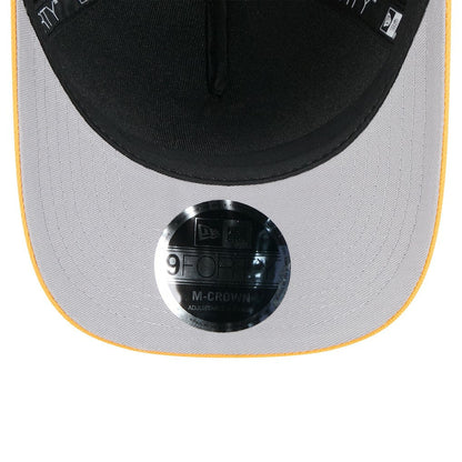 Pittsburgh Steelers New Era 2025 NFL Draft 9FORTY A-Frame M-Crown Adjustable Hat - Black/Gold online
