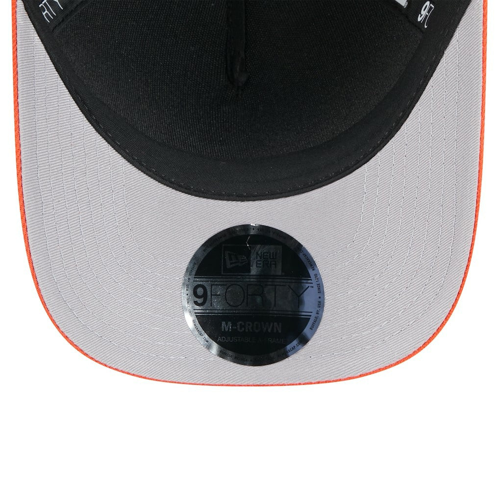 Cincinnati Bengals New Era 2025 NFL Draft 9FORTY A-Frame M-Crown Adjustable Hat - Black/Orange outlet