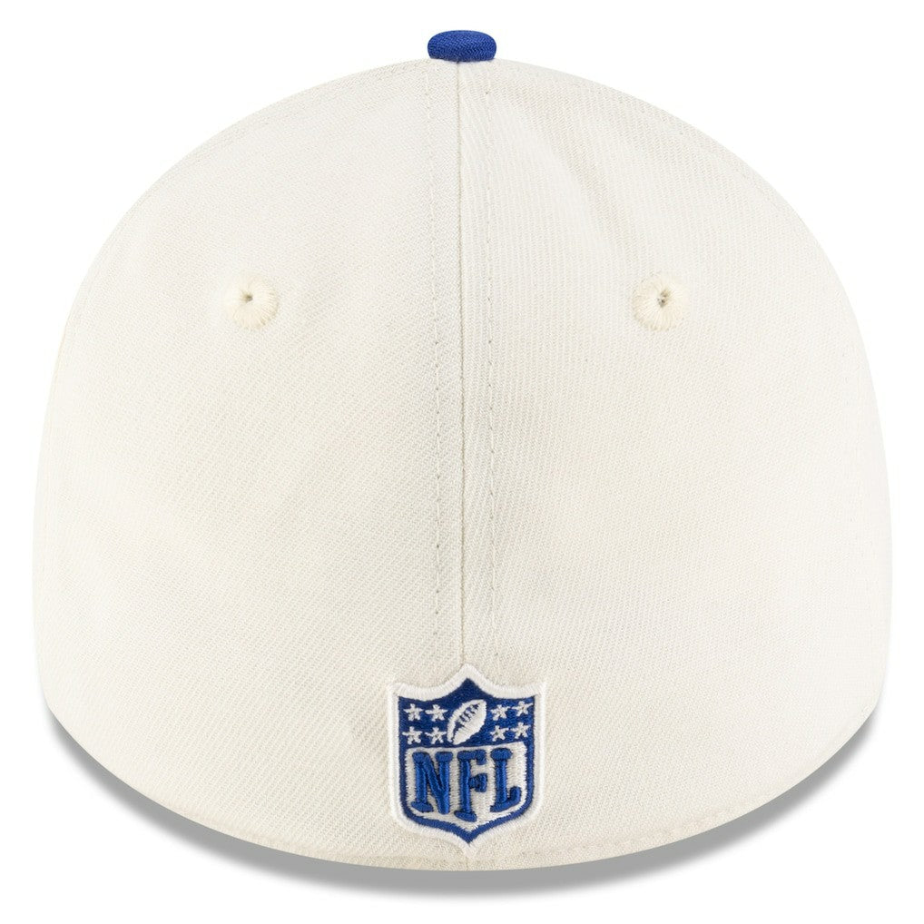 Buffalo Bills New Era 2025 NFL Draft 39THIRTY Flex Hat - Cream/Royal for sale