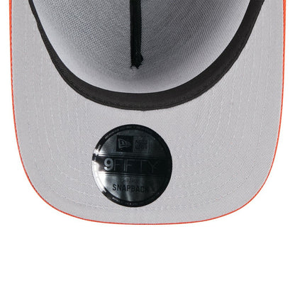 Cincinnati Bengals New Era Youth 2025 NFL Draft A-Frame 9FIFTY Snapback Hat - Black/Orange outlet