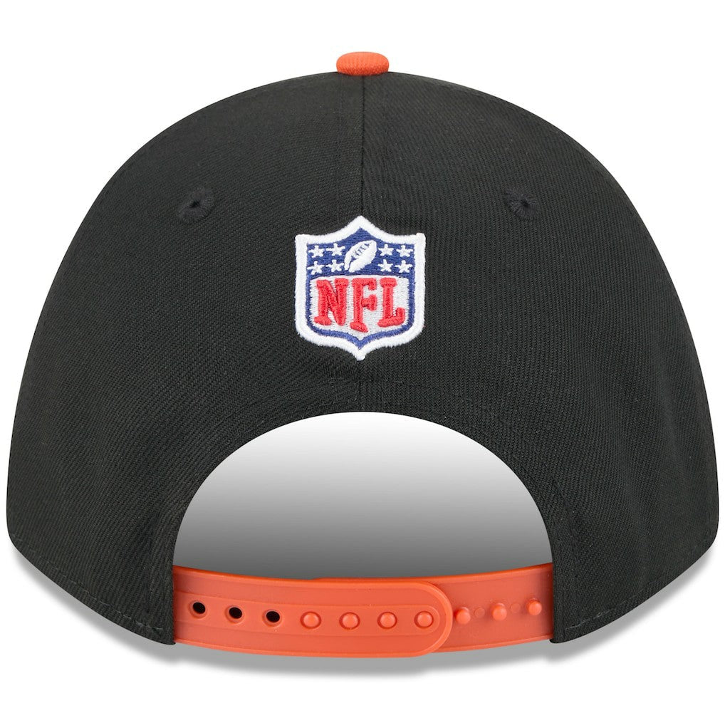 Cincinnati Bengals New Era Youth 2025 NFL Draft 9FORTY A-Frame M-Crown Adjustable Hat - Black/Orange online