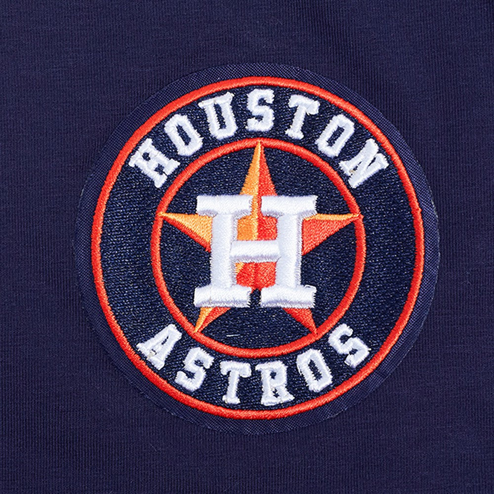 Houston Astros Pro Standard Women's Game Day Classics Baby Doll Cropped T-Shirt - Navy