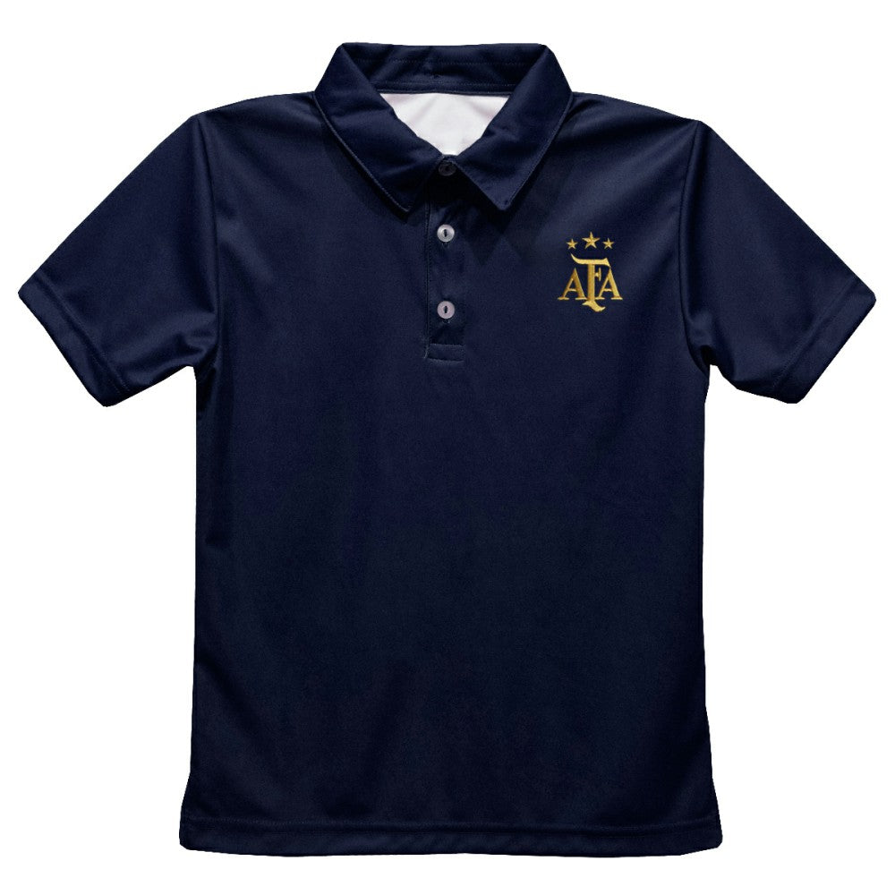 Argentina National Team Vive La Fete Youth Solid Polo - Navy online