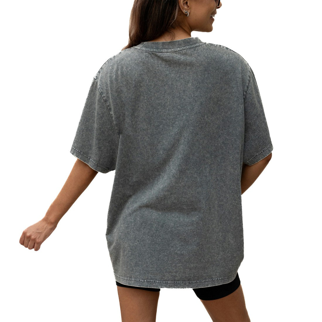 New York Giants Gameday Couture Women's Throwback Oversized Snow Wash T-Shirt - Grey discount