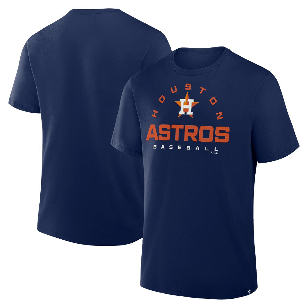 Houston Astros Clubhouse Legacy Primary Play T-Shirt - Navy