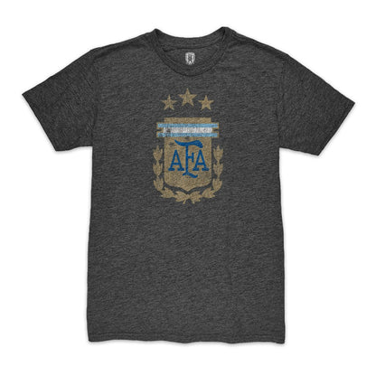 Alejandro Garnacho Argentina National Team 1863FC Player Vintage Tri-Blend T-Shirt - Black for sale