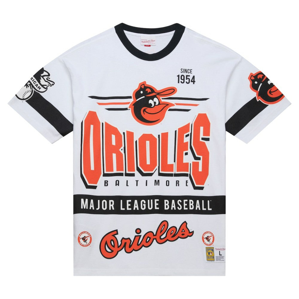 Baltimore Orioles Cooperstown Collection Team Origins Premium T-Shirt - White | Mitchell & Ness