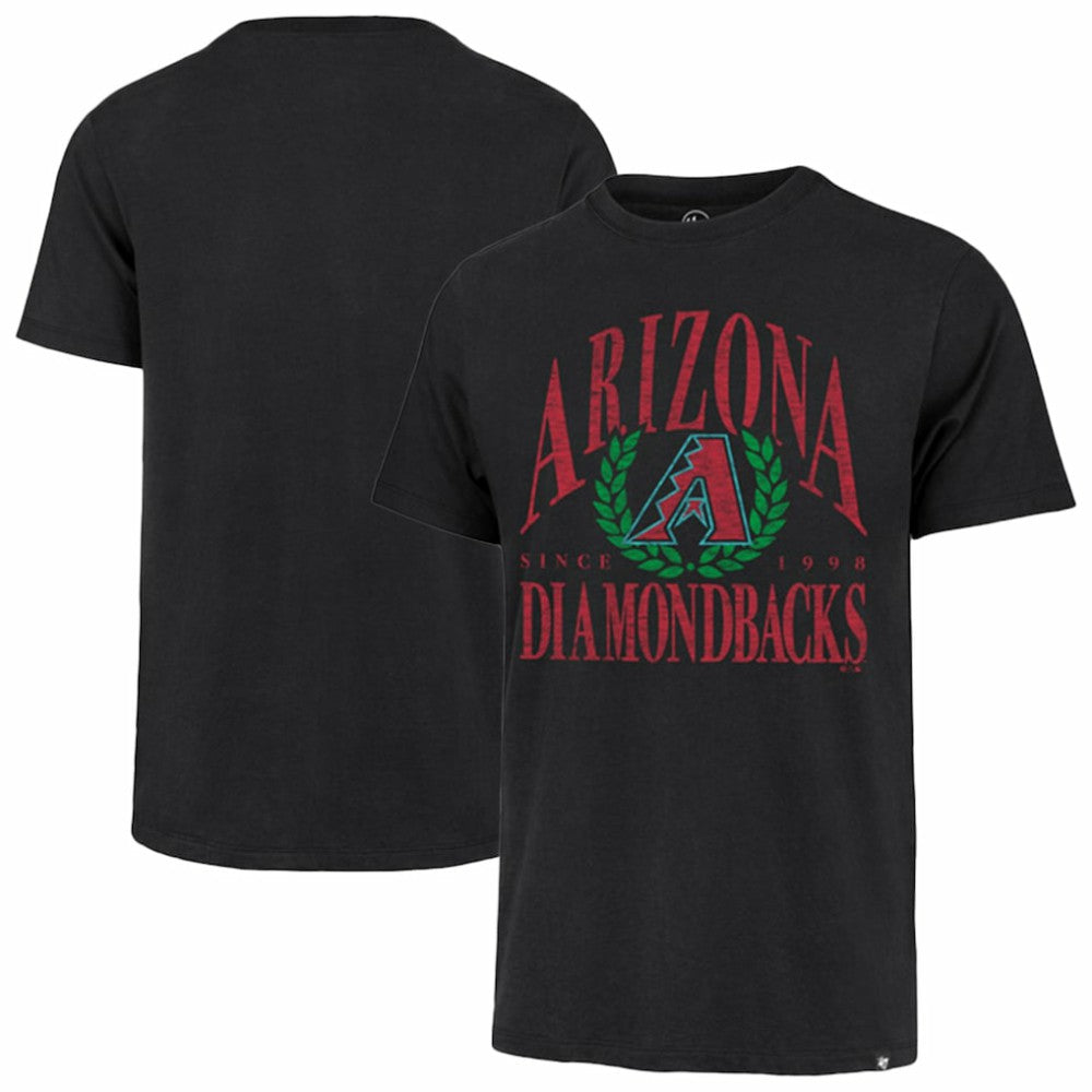 Arizona Diamondbacks Pitchout Franklin T-Shirt - Black | 47 brand