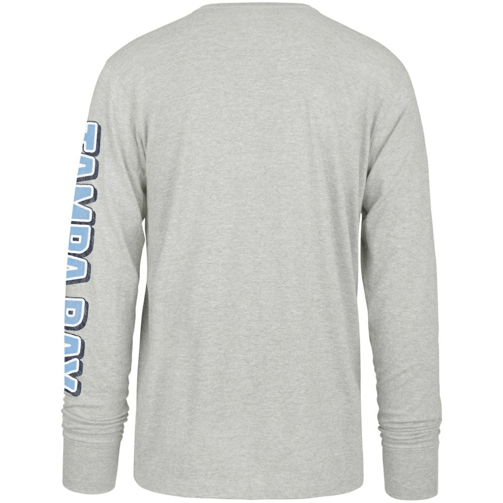 Tampa Bay Rays Fair Ball Franklin Long Sleeve T-Shirt - Gray | 47 brand