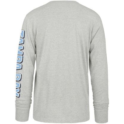 Tampa Bay Rays Fair Ball Franklin Long Sleeve T-Shirt - Gray | 47 brand