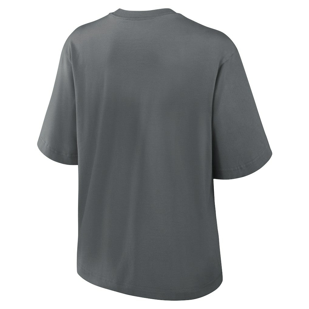Atlanta Falcons Women's Glory Arch Boxy T-Shirt - Charcoal | Nike for sale