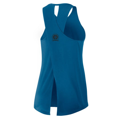 Denver Broncos Women's Glory Open-Back Crisscross Dri-FIT Tank Top - Turquoise | Nike sale