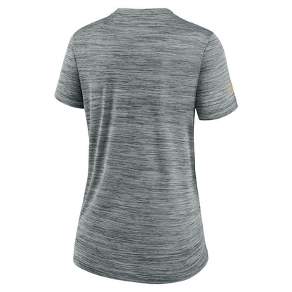 New Orleans Saints Women's Sideline Velocity Dri-FIT T-Shirt - Gray | Nike sale