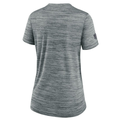 Denver Broncos Women's Sideline Velocity Dri-FIT T-Shirt - Gray | Nike sale
