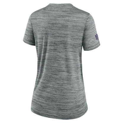 Minnesota Vikings Women's Sideline Velocity Dri-FIT T-Shirt - Gray | Nike online