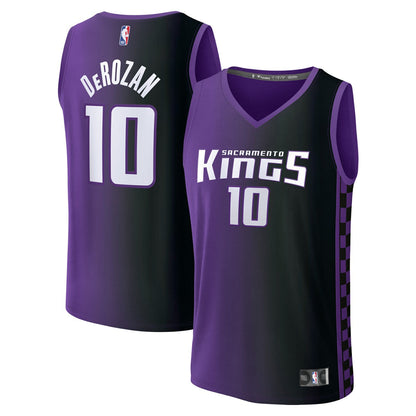 DeMar DeRozan Sacramento Kings Fast Break Replica Jersey - Statement Edition - Purple | Fanatics shop