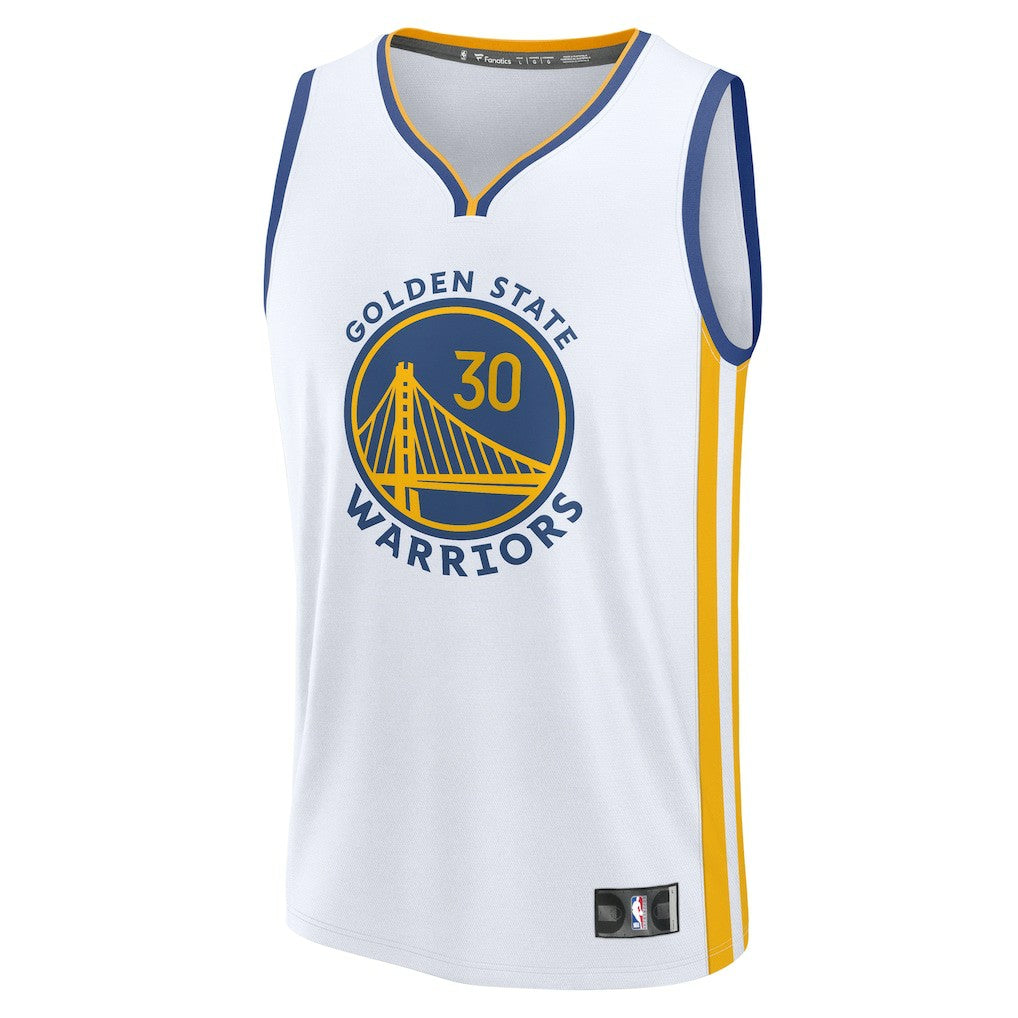Stephen Curry Golden State Warriors Youth Fast Break Replica Jersey sale - Association Editi- White | Fanatics outlet