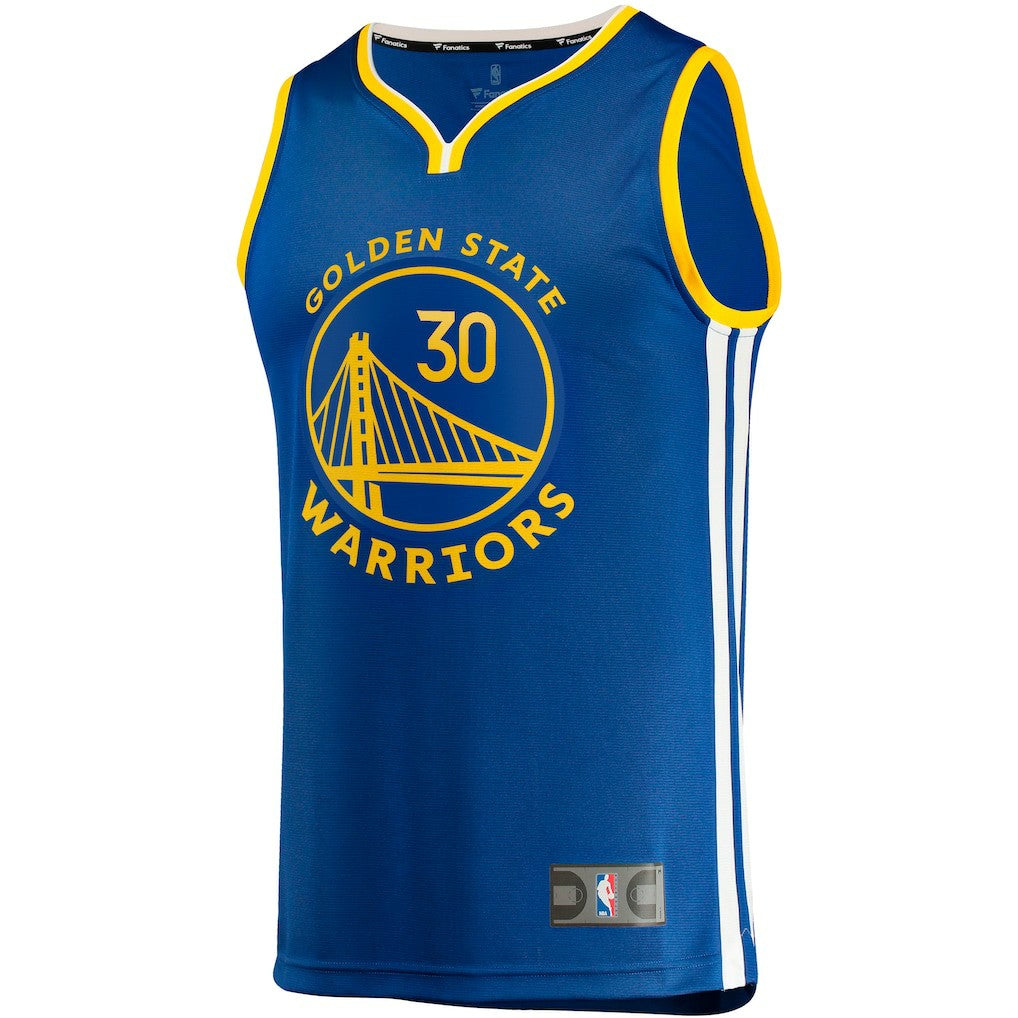 Stephen Curry Golden State Warriors Fast Break Replica Jersey sale - Icon Editi- Royal | Fanatics sale